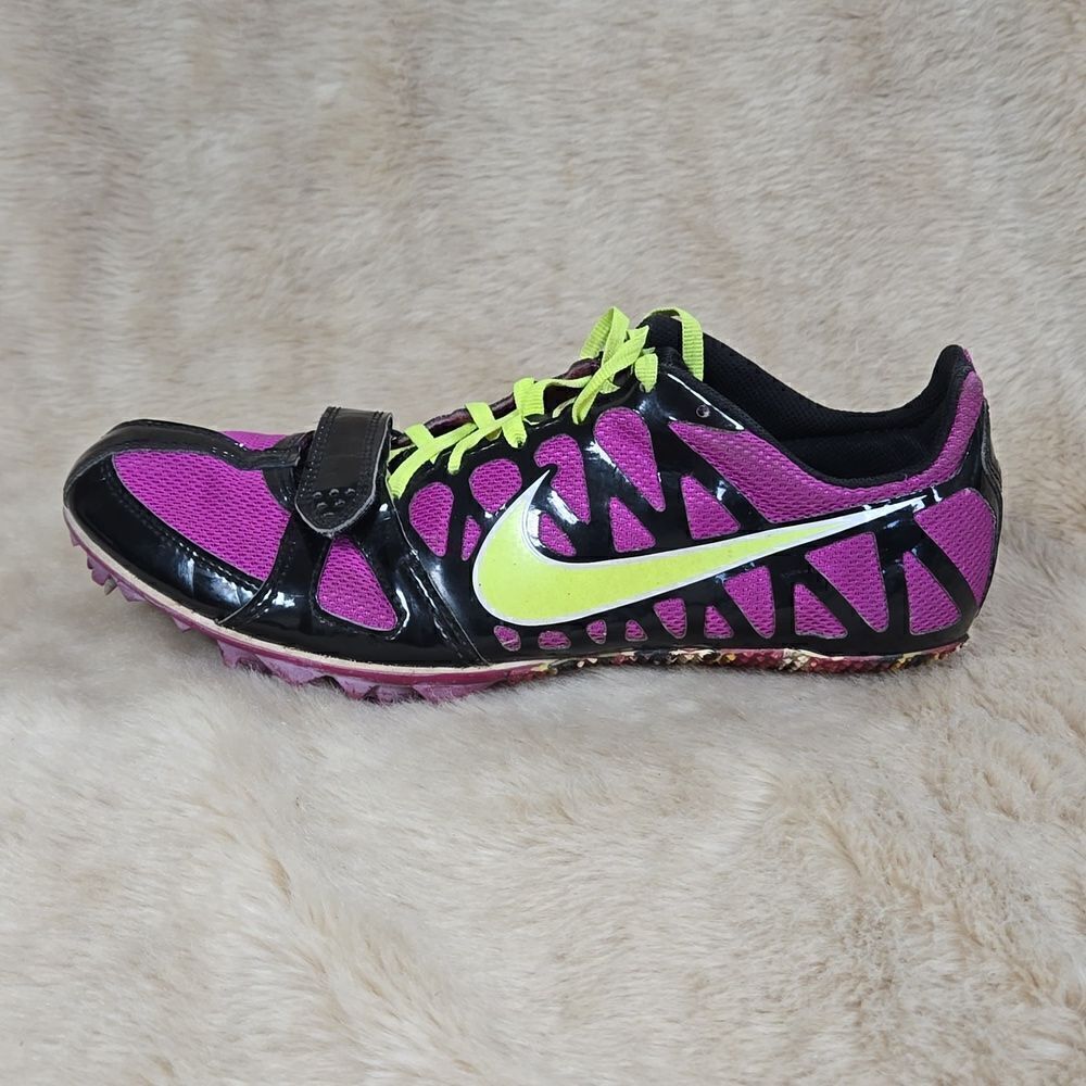 NIKE ZOOM RIVAL S TRACK AND FIELD SPRINT CLEAT SHOES, SIZE 9